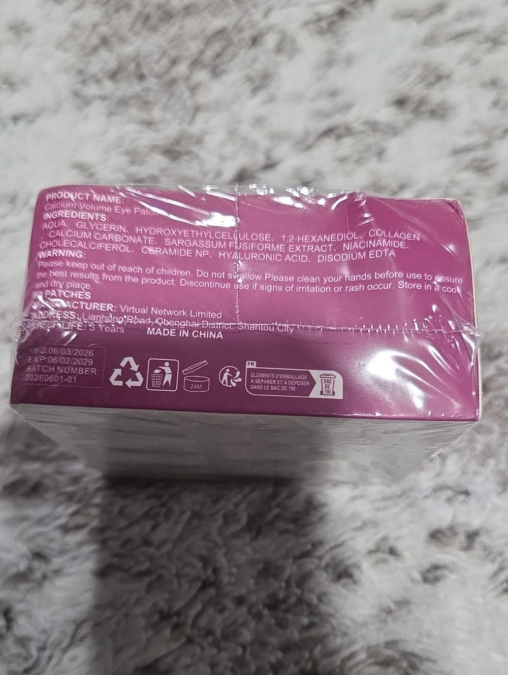 N/A calcium volume